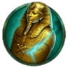 dawn of aten oranje jackpot mummy symbol