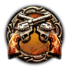 dead by noon guns symbol