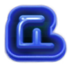deadcode blue icon symbol