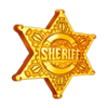 deadly outlaw badge symbol