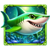 deep sea frenzy green shark symbol