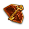 deluxe wilds key symbol
