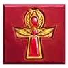 desert riches hold n link red symbol