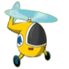 detective black cat helicopter symbol