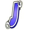 detective black cat j symbol