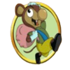 detective black cat mouse symbol