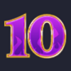 devils lock purple 10 symbol