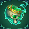 devils treasures skull symbol