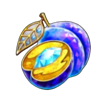 diamond bling plum symbol