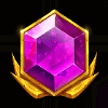 diamond cascade pink gem symbol