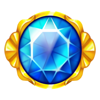 diamond easter gem blue symbol
