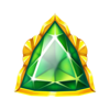 diamond easter gem green symbol
