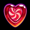 diamond explosion candy heart candy symbol