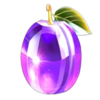diamond fruit deluxe hold and win plum symbol