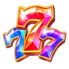 diamond fruit deluxe hold and win sevens symbol