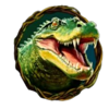 diamond king gorilla alligator symbol