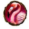 diamond king gorilla flamingo symbol