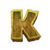 diamond king gorilla k symbol
