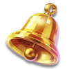 diamond supernova 100 gold bell symbol