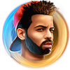 diamond vapor short beard man symbol