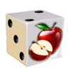 diamonds fortune dice apple symbol