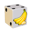 diamonds fortune dice banana symbol