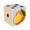 diamonds fortune dice orange symbol