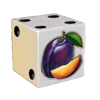 diamonds fortune dice plum symbol