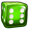 dice gold 243 6 symbol