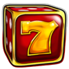 dice gold 243 seven die symbol