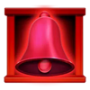 ding dong christmas bells redbell symbol