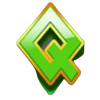 dionysus party green q symbol