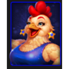 disco farm hold and win chicken diva symbol