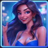disco party girl 3 symbol