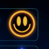 disco triple seven smiley face symbol