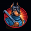 dog heist shift n win red dog symbol