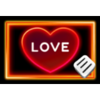 dopamine rush dice love heart symbol