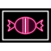 dopamine rush neon candy symbol