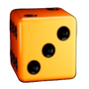double diamonds dice 3 symbol