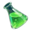 dr mad green flask symbol