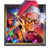 dr rock and frozen monkey crazy santa symbol