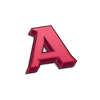 dr rock and frozen monkey letter a symbol