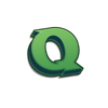 dr rock and frozen monkey letter q symbol