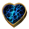 dracos gold heart symbol