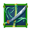 dragon duello green sword symbol