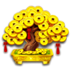 dragon fortune coins hold and win gold bonsai symbol