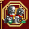 dragon powerflame silver lions symbol
