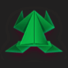 dragons gold 100 green origami symbol