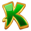 dreamplay buddha gold letter k symbol