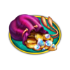 dreamy genie dollars and dreams bag symbol